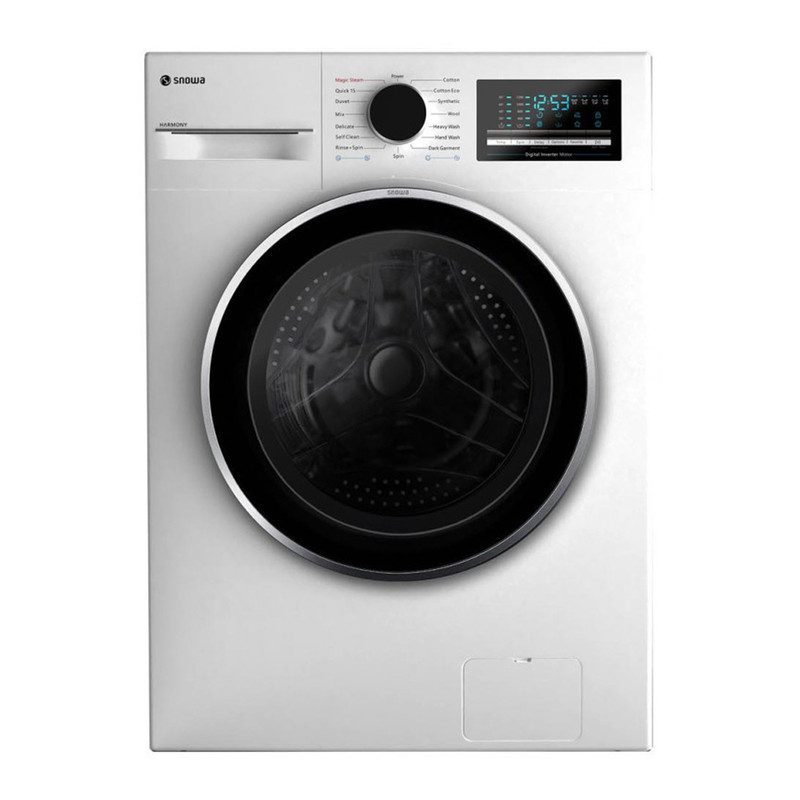 ماشین لباسشویی 8 کیلویی اسنوا مدل B80W-SWM سفید
