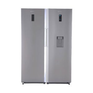یخچال فریزر دو قلو 38 فوت اسنوا SRDi-SFDi-M210SS استیل