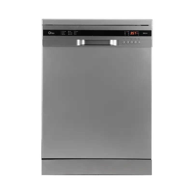 ماشین ظرفشویی جی پلاس مدل GDW-N1362S رنگ سیلور