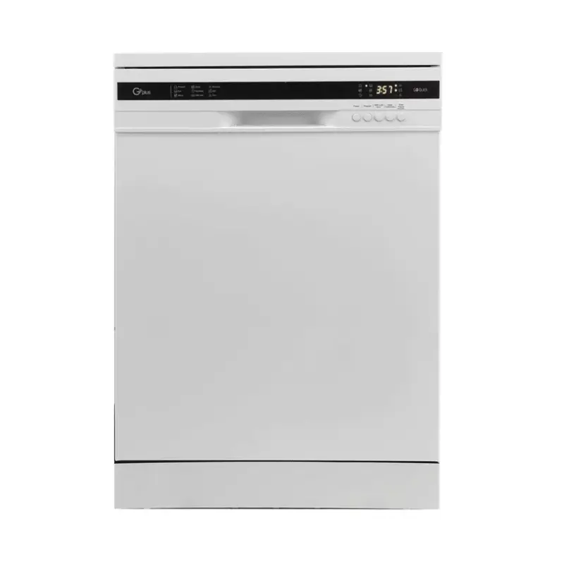 ماشین ظرفشویی جی پلاس مدل GDW-N1362W رنگ سفید