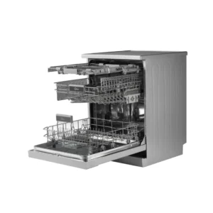 ماشین ظرفشویی جی پلاس مدل GDW-N1473NS رنگ تیتانیوم