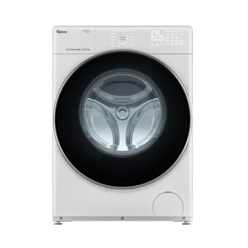ماشین لباسشویی 10.5 کیلویی جی پلاس مدل GWM-PD108W سفید