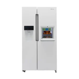 یخچال و فریزر ساید بای ساید اسنوا 27 فوت هوشمند مدل S1Di-S110-W سفید