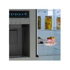 یخچال و فریزر ساید بای ساید اسنوا 32 فوت مدل S1Di-M210-S استیل