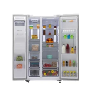 یخچال و فریزر ساید بای ساید 32 فوت اسنوا مدل S1Di-M200-W سفید