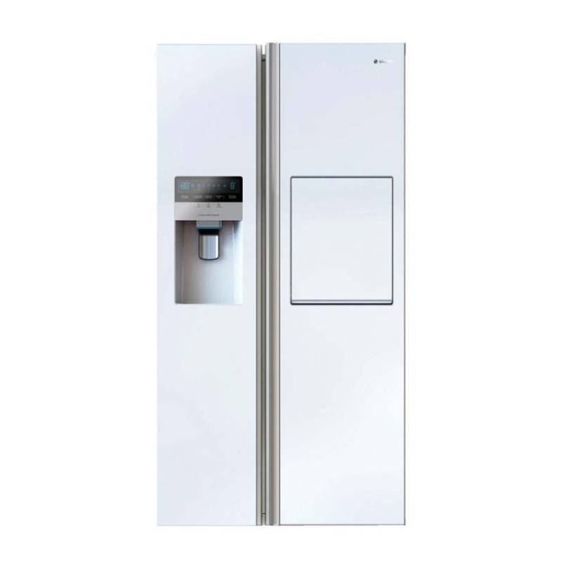 یخچال و فریزر ساید بای ساید 32 فوت اسنوا مدل S2Di-L310-W سفید
