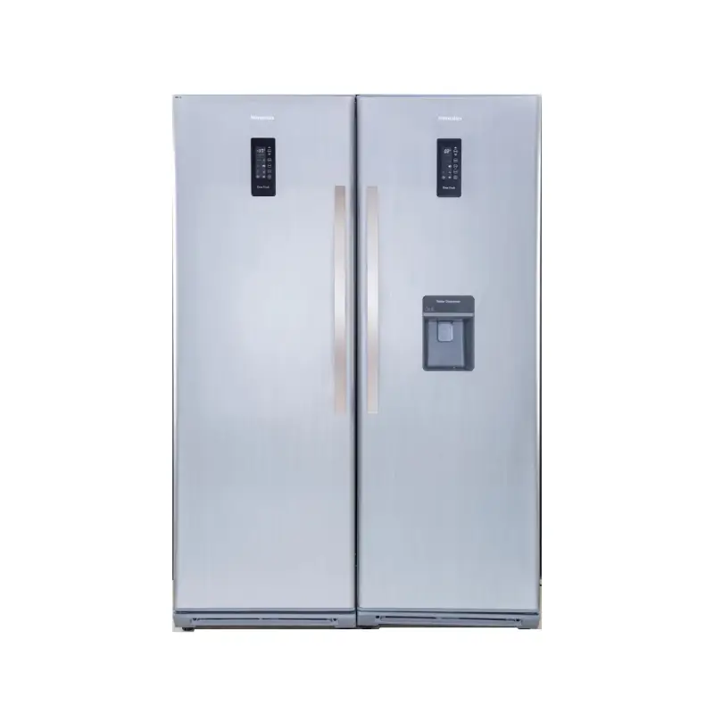 یخچال فریزر دوقلو هیمالیا مدل آیس پول NR440ip-HFZN337 استیل روشن