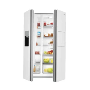 یخچال و فریزر ساید بای ساید 32 فوت جی پلاس مدل GSS-P7922W سفید