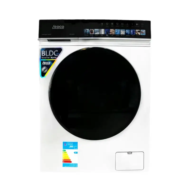 ماشین لباسشویی لئوکو مدل LWM-10512W با ظرفیت 10.5 کیلوگرم