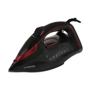 اتو بخار 3100 وات ایکس ویژن مدل SWS-629B رنگ قرمز مشکی