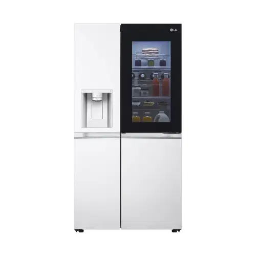 یخچال فریزر ساید بای ساید هوشمند ال جی مدل GCX-287TVW رنگ سفید